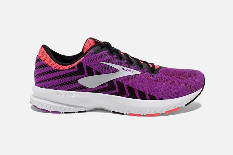 Brooks Launch 6 Women's Road Running Shoes - Pink (10892-ZKRE)